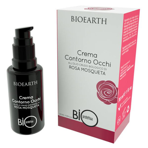 Bioearth Крем під очі на основі олії троянди Москета Bioprotettiva