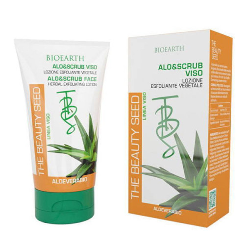 Bioearth Відлущуючий скраб для обличчя з алое The Beauty Seed