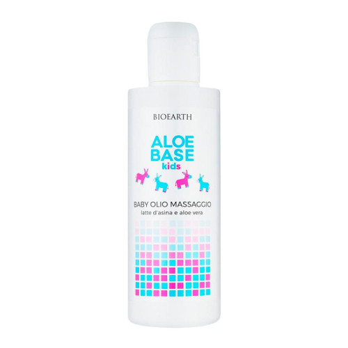 Bioearth Детское массажное масло на основе алоэ вера Aloebase Kids