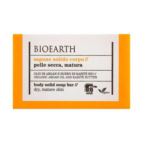 Bioearth Мило для тіла "Арганова олія та масло ши" Saponi solid