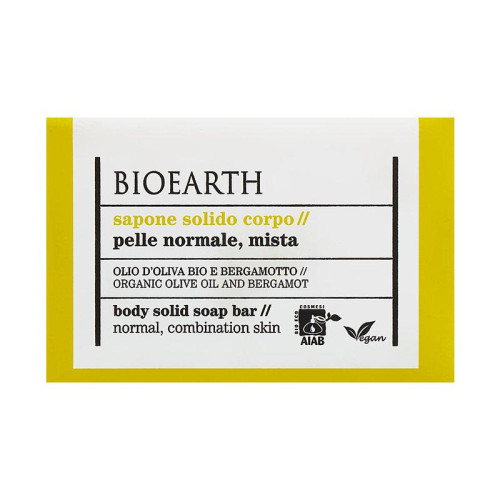 Bioearth Мыло для тела "Оливковое масло и бергамот" Saponi solid