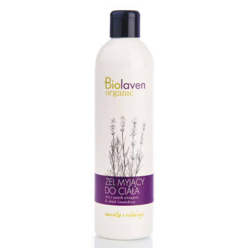 Biolaven Гель для душа с маслом из косточек винограда и лаванды Biolaven Гель для душа с маслом из косточек винограда и лаванды