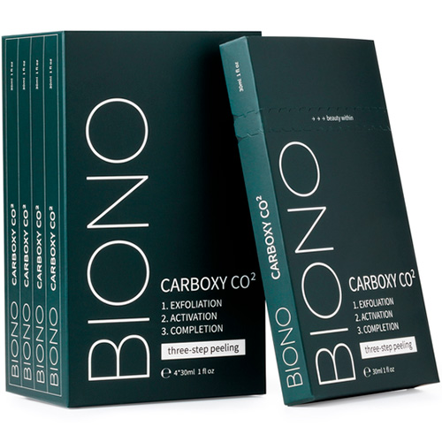 Biono Набор средств для пилинга лица Carboxy CO² 120 мл