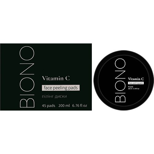 Biono Пилинг-диски для лица с витамином С