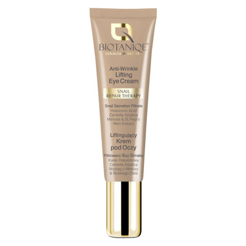 Biotaniqe Подтягивающий крем под глаза со слизью улитки Snail Repair Therapy Anti-Wrinkle Lifting 50-70+