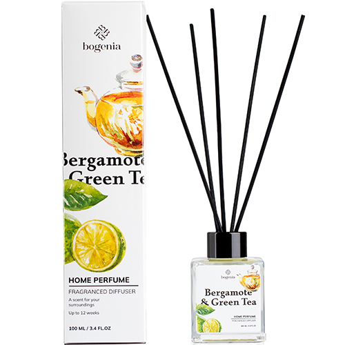 Bogenia Диффузор для дома Bergamote & Green Tea