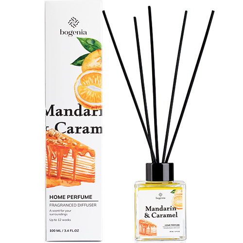 Bogenia Диффузор для дома Mandarin & Caramel