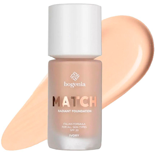 Bogenia Тональный крем Match Foundation 001 Ivory