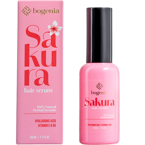 Bogenia Сыворотка для волос с экстрактом сакуры