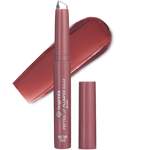 Bogenia Помада-бальзам для губ Peptide Lip Plumper Balm Mauve 005 Blush