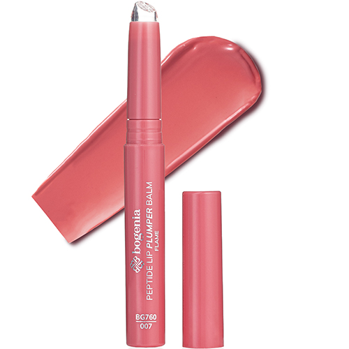 Bogenia Помада-бальзам для губ Peptide Lip Plumper Balm Mauve 007 Flame