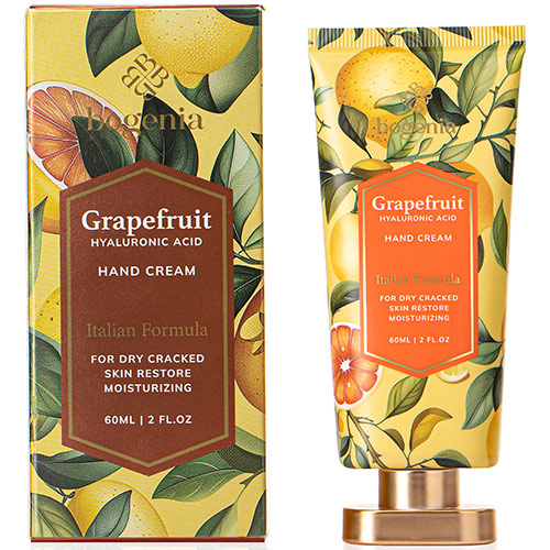 Bogenia Крем для рук "Grapefruit + Hyaluronic Acid"