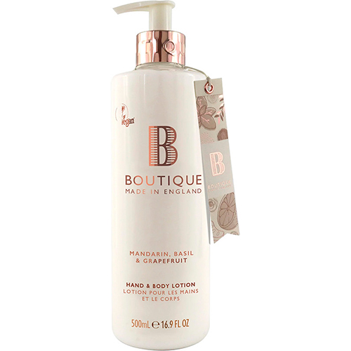 Boutique Лосьон для рук и тела Mandarin, Basil & Grapefruit