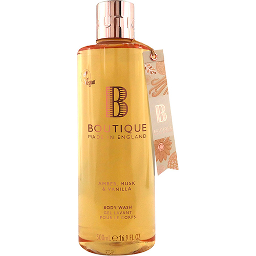 Boutique Гель для душа Amber, Musk & Vanilla 