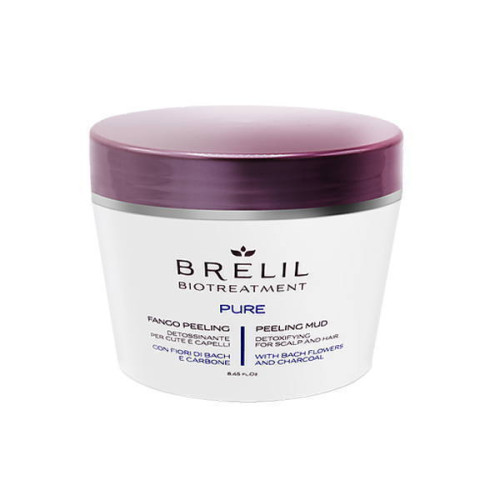 Brelil Очищающий грязевой пилинг-детокс для волос Biotreatment Pure
