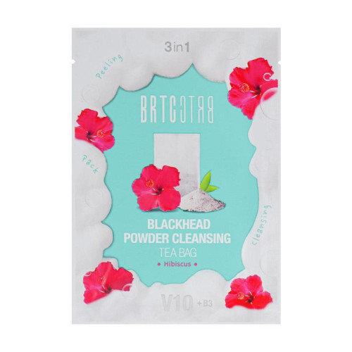 BRTC Очищающая маска-пудра от черных точек V10 Vitamin Powder Cleansing Tea Bag