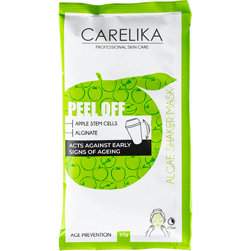 Carelika Маска-шейкер для лица со стволовыми клетками яблока и осветляющим комплексом