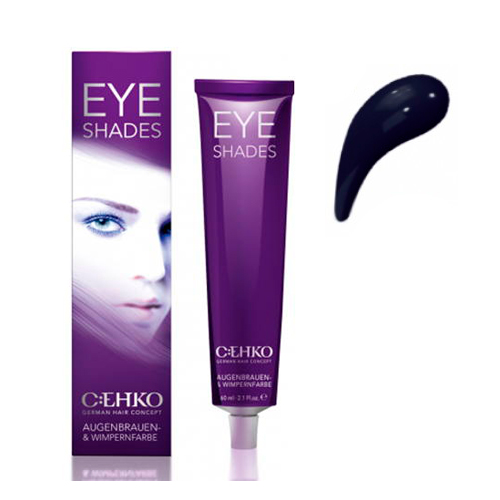C:EHKO Краска для бровей и ресниц Eye Shades синьо-чорна