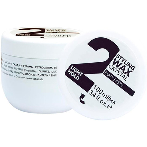С:ЕНКО Воск для укладки волос легкой фиксации Crystal Style Wax 2