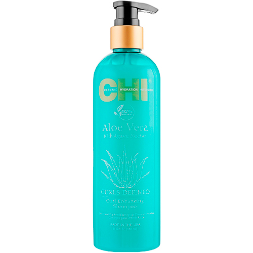 CHI Шампунь для вьющихся волос Aloe Vera & Agave Nectar 340 мл
