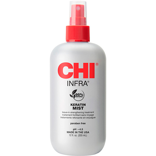 CHI Несмываемый укрепляющий кондиционер для волос Keratin Mist Infra