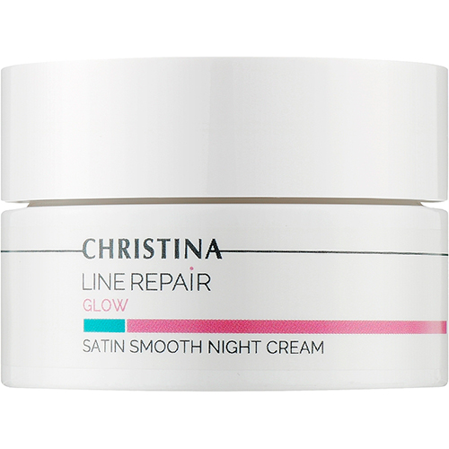 Christina Ночной крем для лица "Гладкость сатина" Line Repair Glow