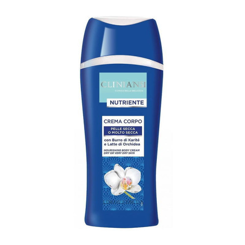 Clinians Питательный жидкий крем для тела с маслом карите и молочком орхидеи Body Crema Corpo Nutriente