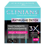 Clinians Антивозрастной крем для лица с актиоксидантным действием Detox Antirughe