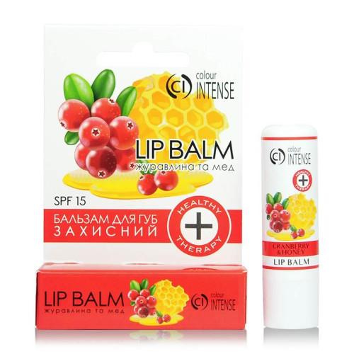 Colour Intense Бальзам для губ "Клюква и мёд" Healthy Therapy