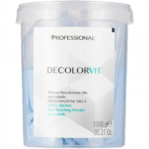Professional Беспыльный осветляющий порошок волос DecolorVit Apple