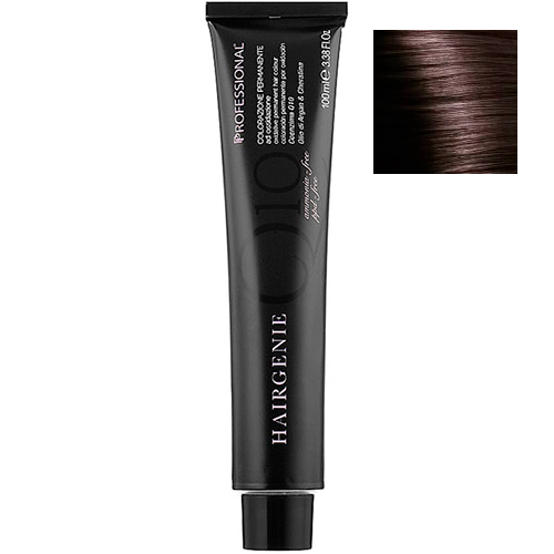 Professional Безаммиачная крем краска для волос Hairgenie 4.3