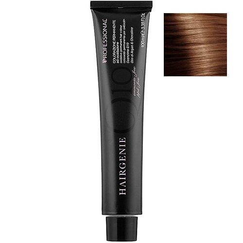 Professional Безаммиачная крем краска для волос Hairgenie 7.35