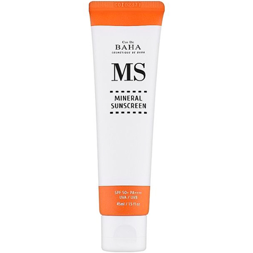 Cos De Baha Минеральный солнцезащитный крем для лица SPF 50+ PA++++