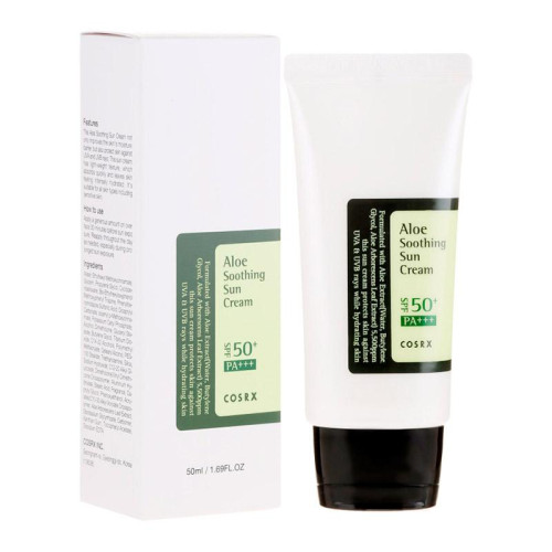 Cosrx Солнцезащитный крем для лица с алоэ SPF50