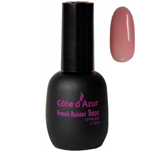 Cote D`Azur Базовое покрытие для гель-лака French Rubber Base № 612