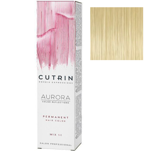 Cutrin Крем-краска для волос Aurora Permanent 11.0 Чистий натуральний блонд