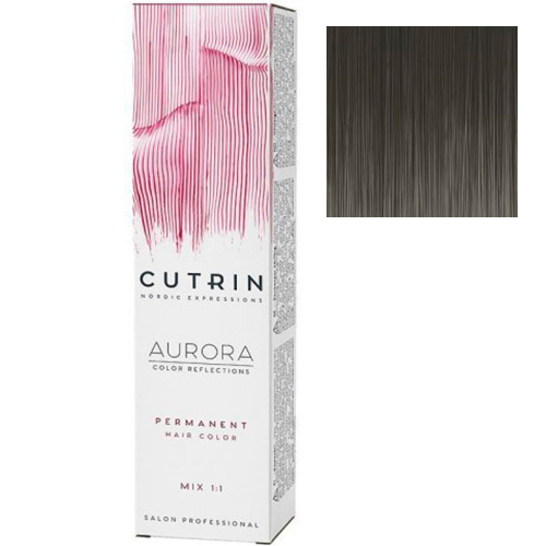 Cutrin Крем-краска для волос Aurora Permanent 5.0 Світло-коричневий