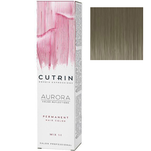 Cutrin Крем-краска для волос Aurora Permanent 8.1 Світлий попелясто-коричневий