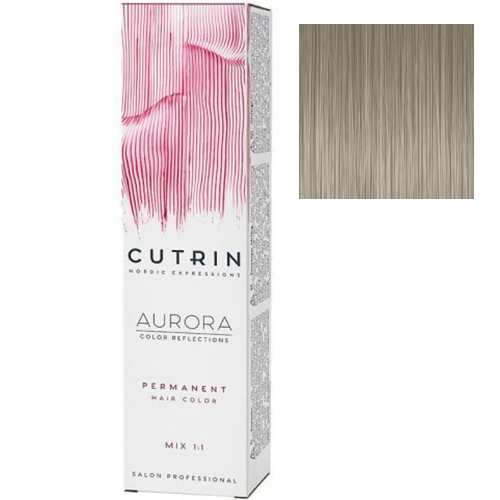 Cutrin Крем-краска для волос Aurora Permanent 9.1 Дуже світлий попелясто-коричневий