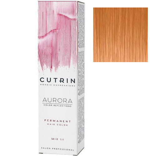 Cutrin Крем-краска для волос Aurora Permanent 9.34 Дуже світла золота мідь