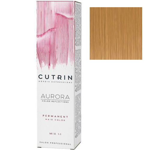 Cutrin Крем-краска для волос Aurora Permanent 9.37G Дуже світле золоте дерево