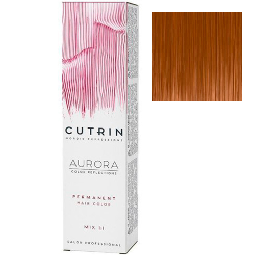 Cutrin Крем-краска для волос Aurora Permanent 8.4 Світлий мідний блонд