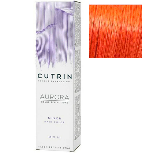 Cutrin Краска-усилитель цвета для волос Aurora 0.43 Оранжевий