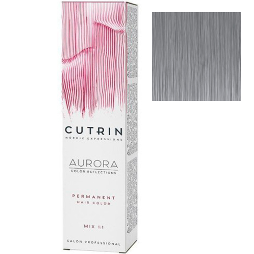 Cutrin Крем-краска для волос Aurora Permanent 9S Морозна сталь дуже світий блонд