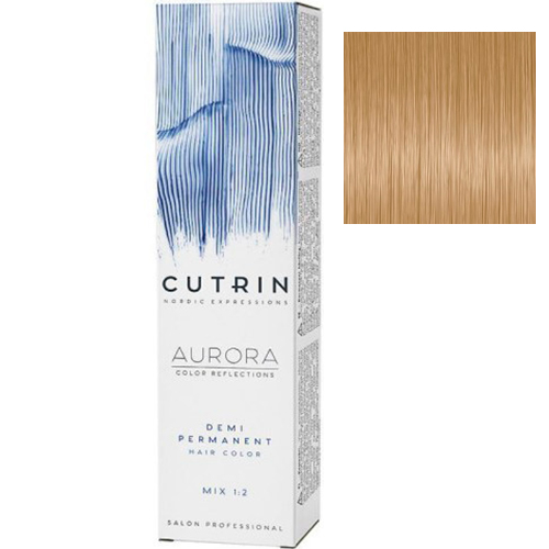 Cutrin Безаммиачная крем-краска для волос Aurora Demi 10.75 Шампань блонд