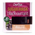 DeBa Восстанавливающая питательная маска для лица и губ "Черная смородина" Sugar Mask