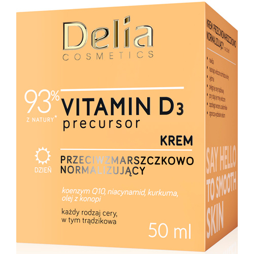 Delia Дневной нормализующий крем против морщин Vitamin D3