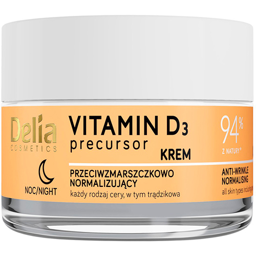 Delia Ночной крем против морщин Vitamin D3