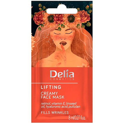 Delia Кремовая лифтинг маска для лица