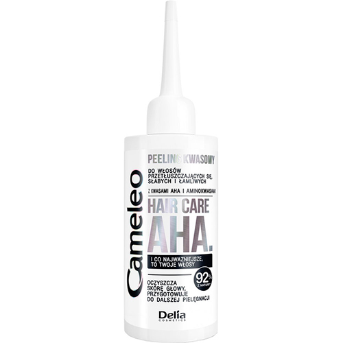 Delia Кислотный пилинг для жирных, слабых, ломких волос Cameleo AHA Hair Care